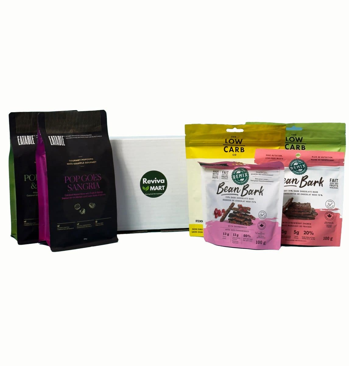 A Reviva Mart Snack Rescue Box