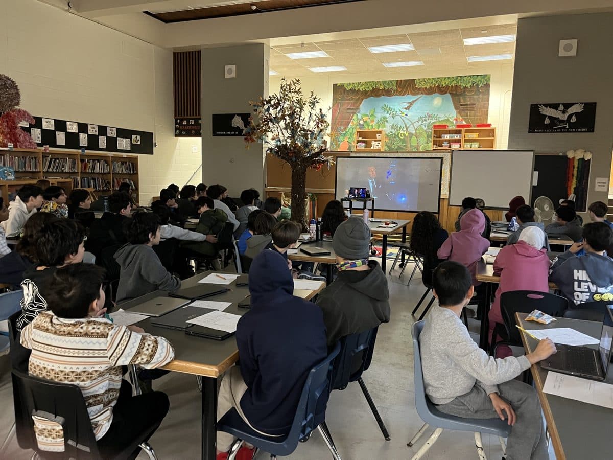 An INNOSpark workshop with grade 8 students