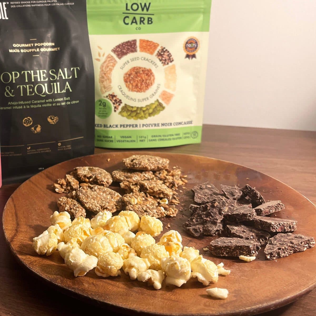 Snacks from a Reviva Mart box